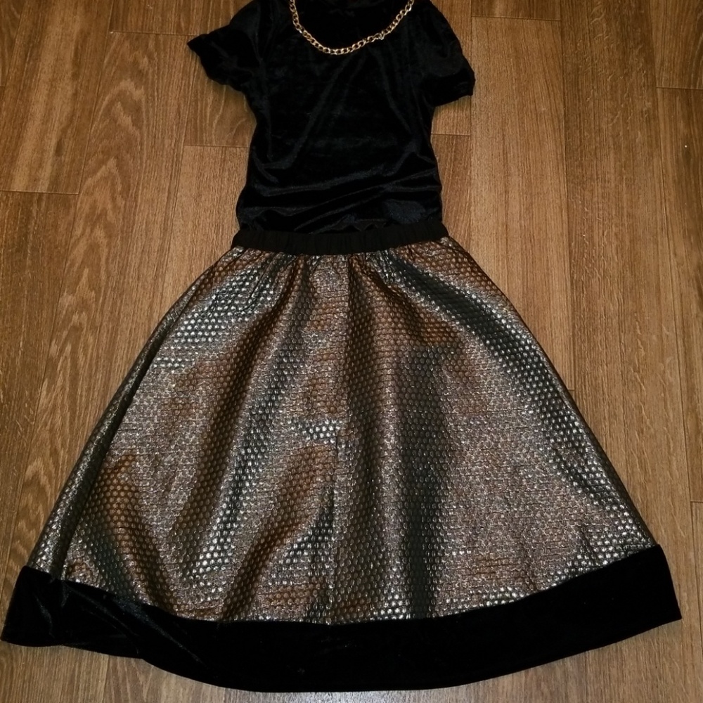 NY collection midi skirt
